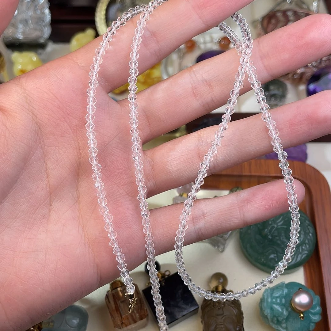 水晶颈饰未镶嵌起**星天然水晶吊坠684