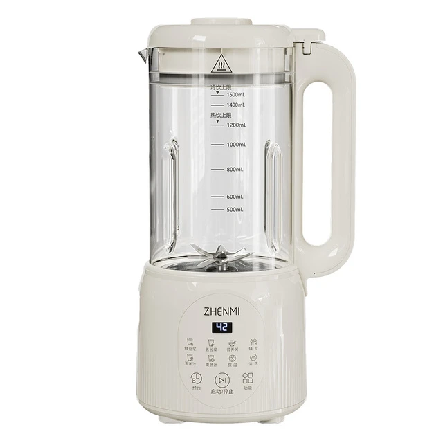 臻米破壁机豆浆机家用全自动免煮轻音多功能榨汁料理机大容量新款