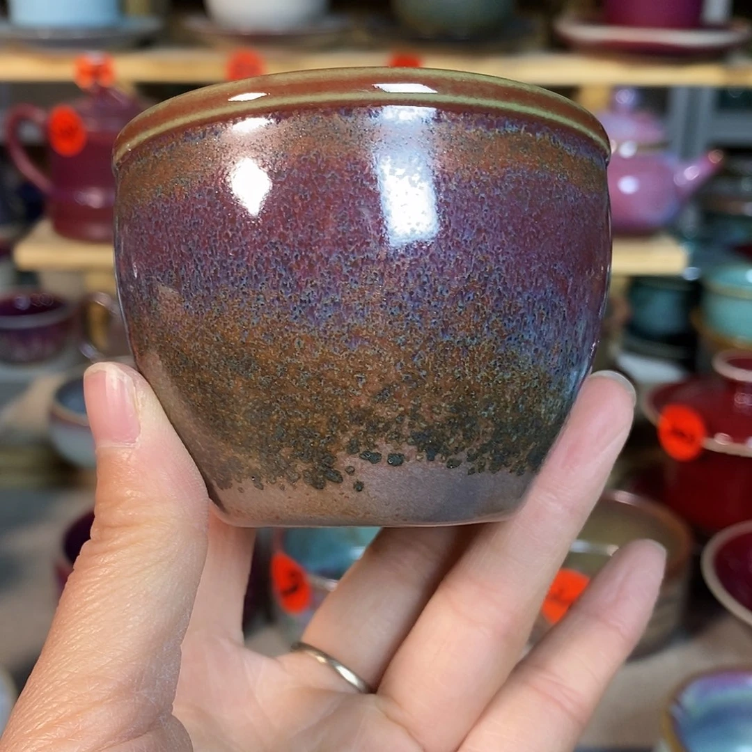 神后钧瓷手工……茶器微瑕