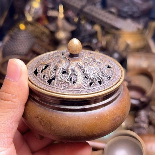 铜制文玩把玩物件