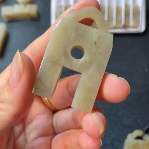 伊犁石印石1.0连珠印一枚