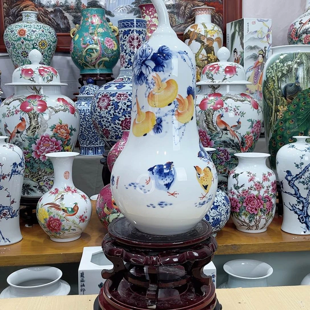 东***摆件景德镇的陶瓷