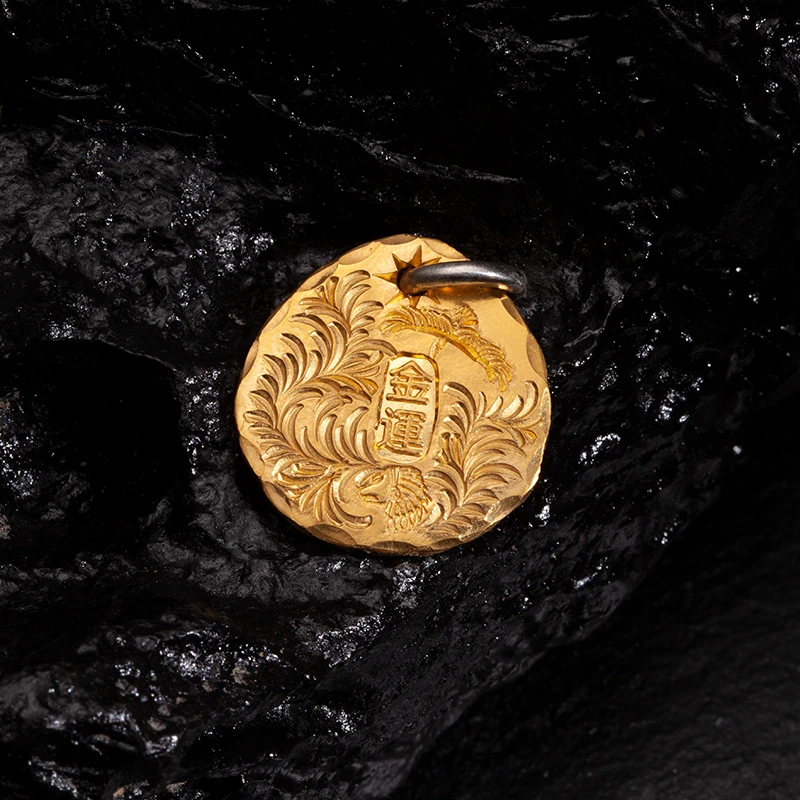 (438)狗熊爸纯手工金饼-20.02g 0126