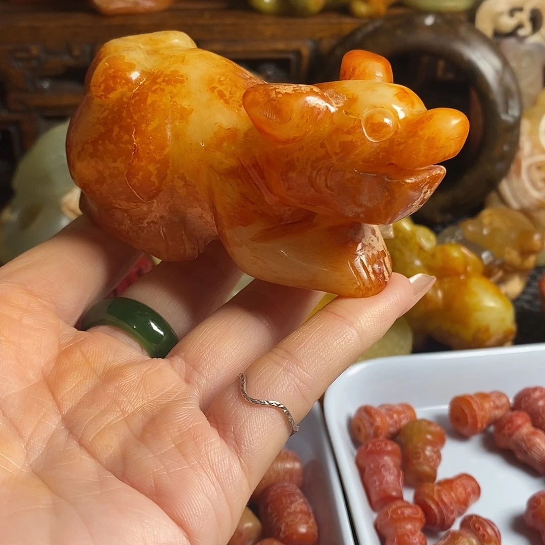 岫岩老玉（透闪石质玉）未镶嵌挂件