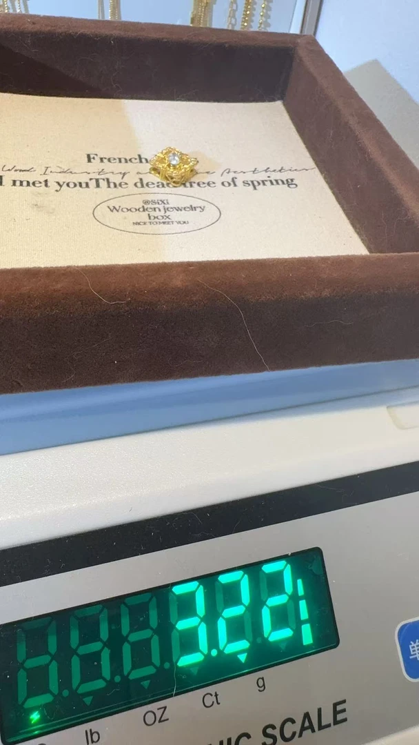 足金精品工艺吊坠