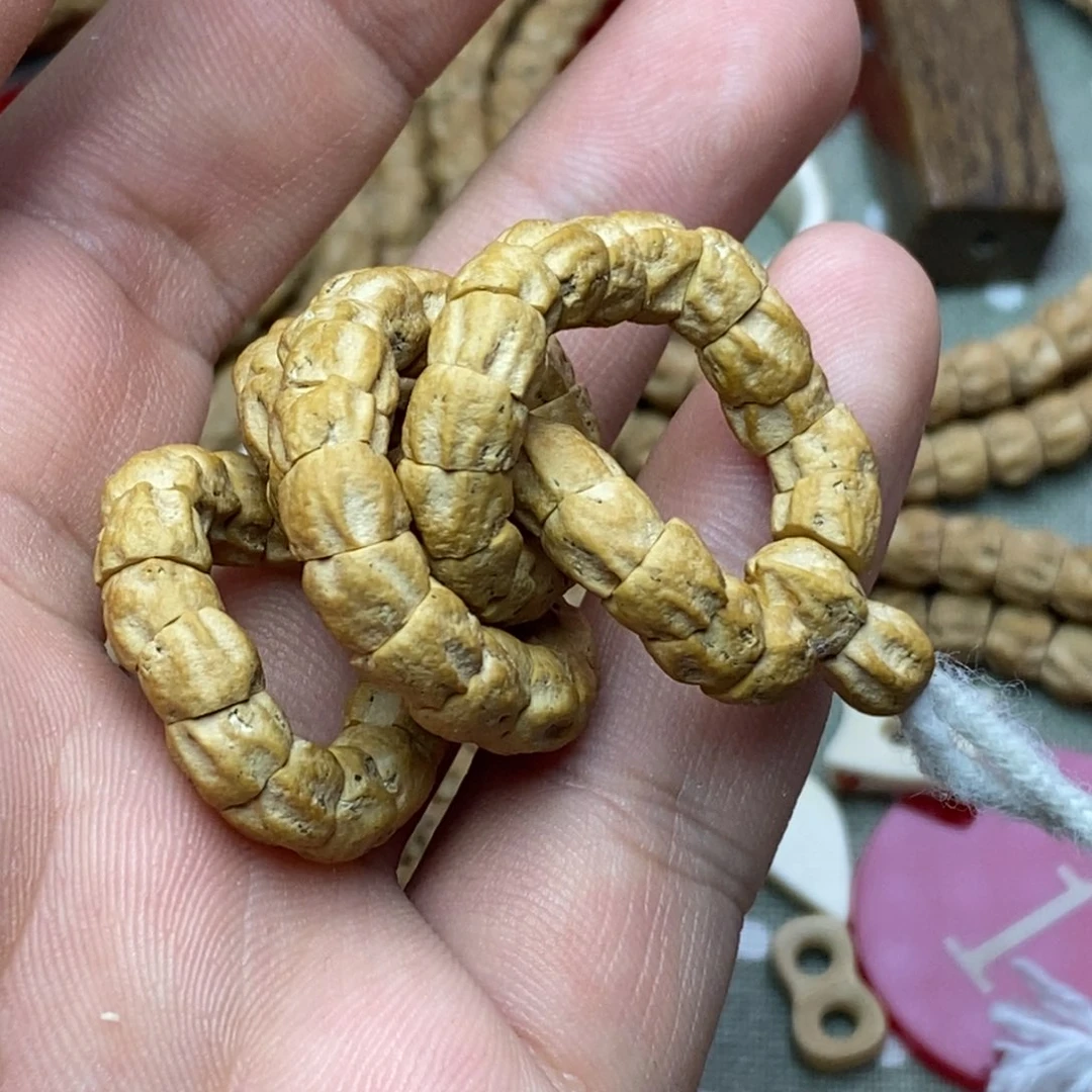 柏香籽/百香籽吊坠手作热振油皮多棱顺6.6左右