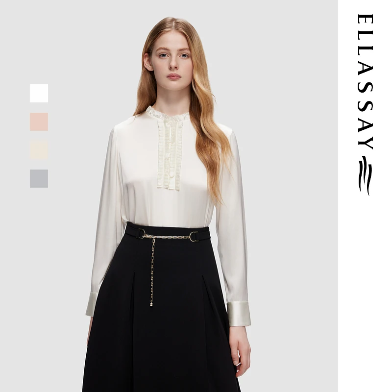 【星线好物】歌力思新款衬衫女EWU353C00100