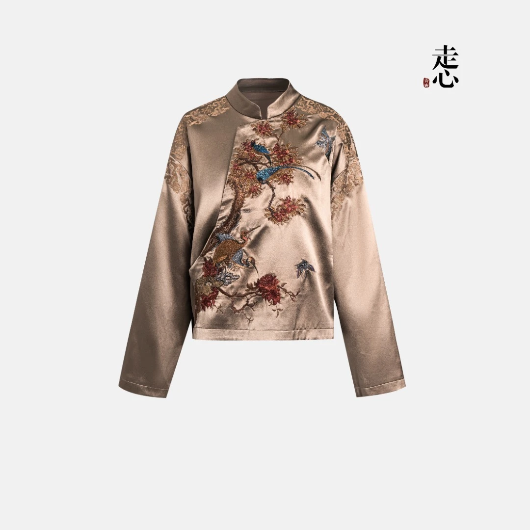 新款春色满园套头衫【走心非遗】套头衫25Z51201