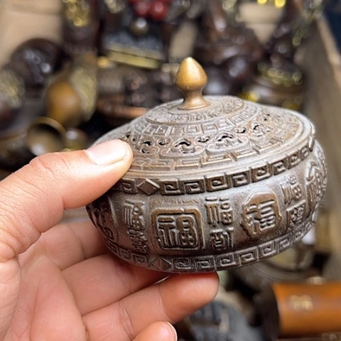 铜制文玩把玩物件