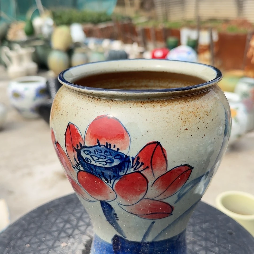 陶瓷微瑕景德镇手工花器