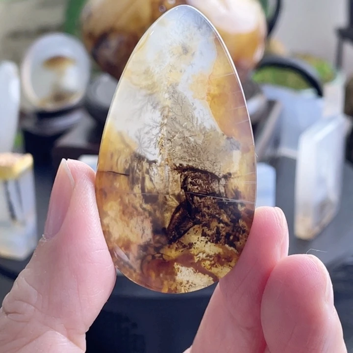 玛瑙/玉髓珠宝半成品未镶嵌