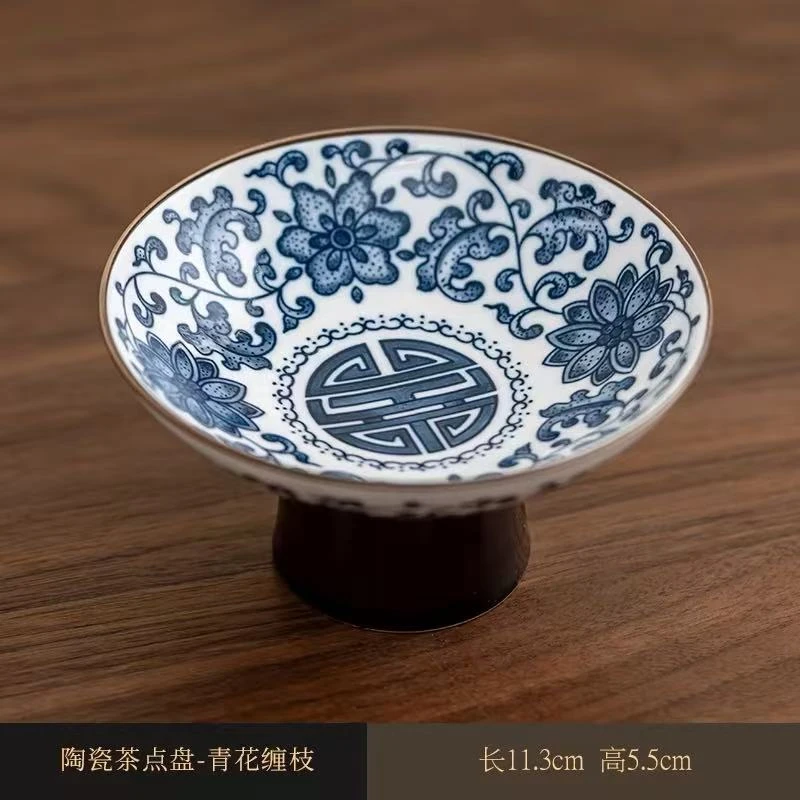 青花果盘青花果盘F110