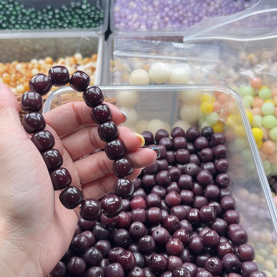 白玉菩提吊坠A/13mm/35颗