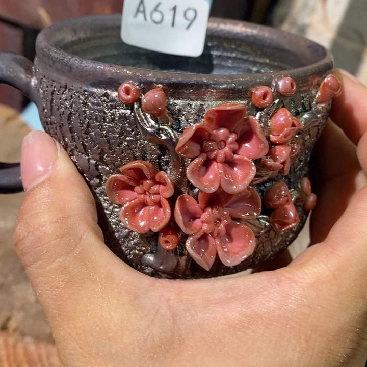 安***宝柴烧裸烧纯手工工艺制作我