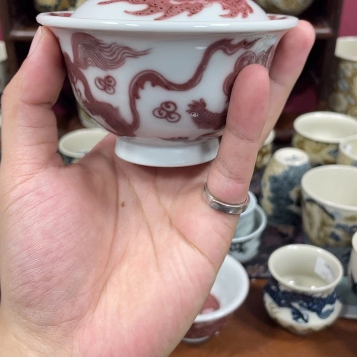 满***上摆件景德镇陶瓷下午场
