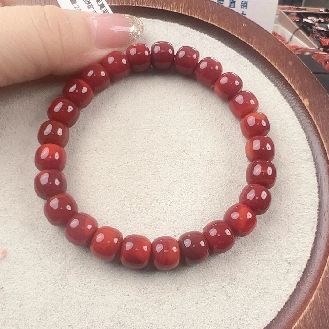 南红玛瑙未镶嵌手串