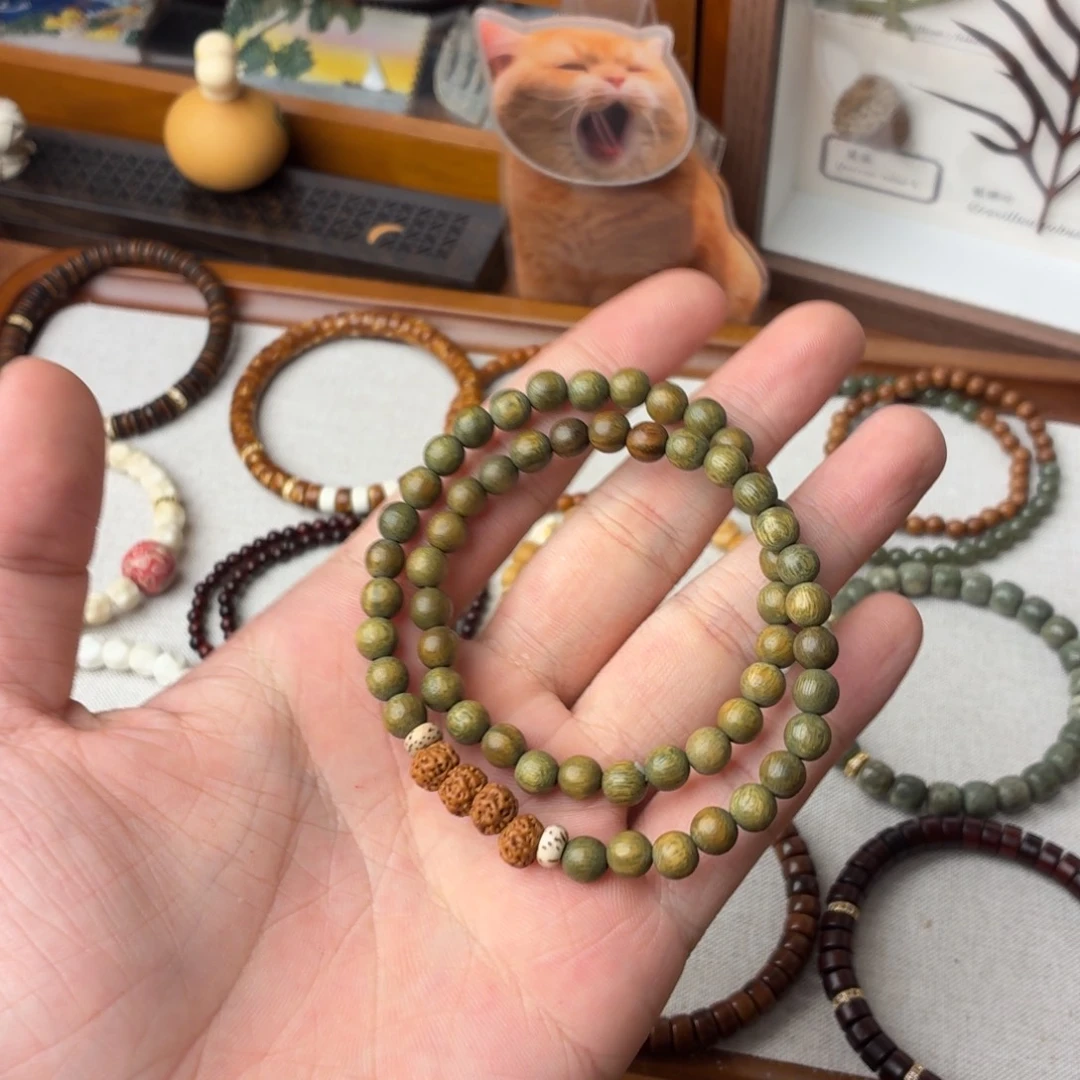 手串/手链维腊木（绿檀）