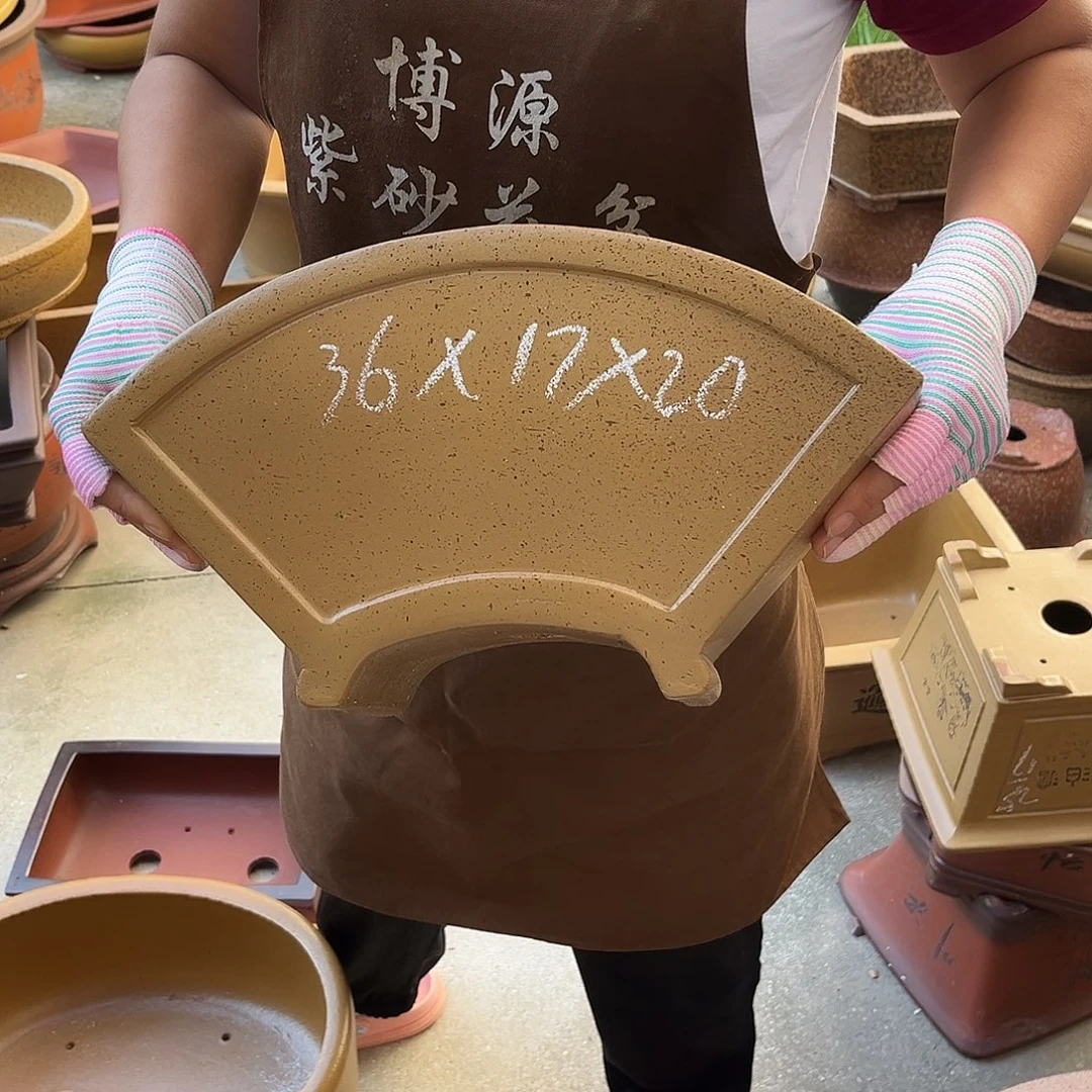 紫砂花盆盆景艺术