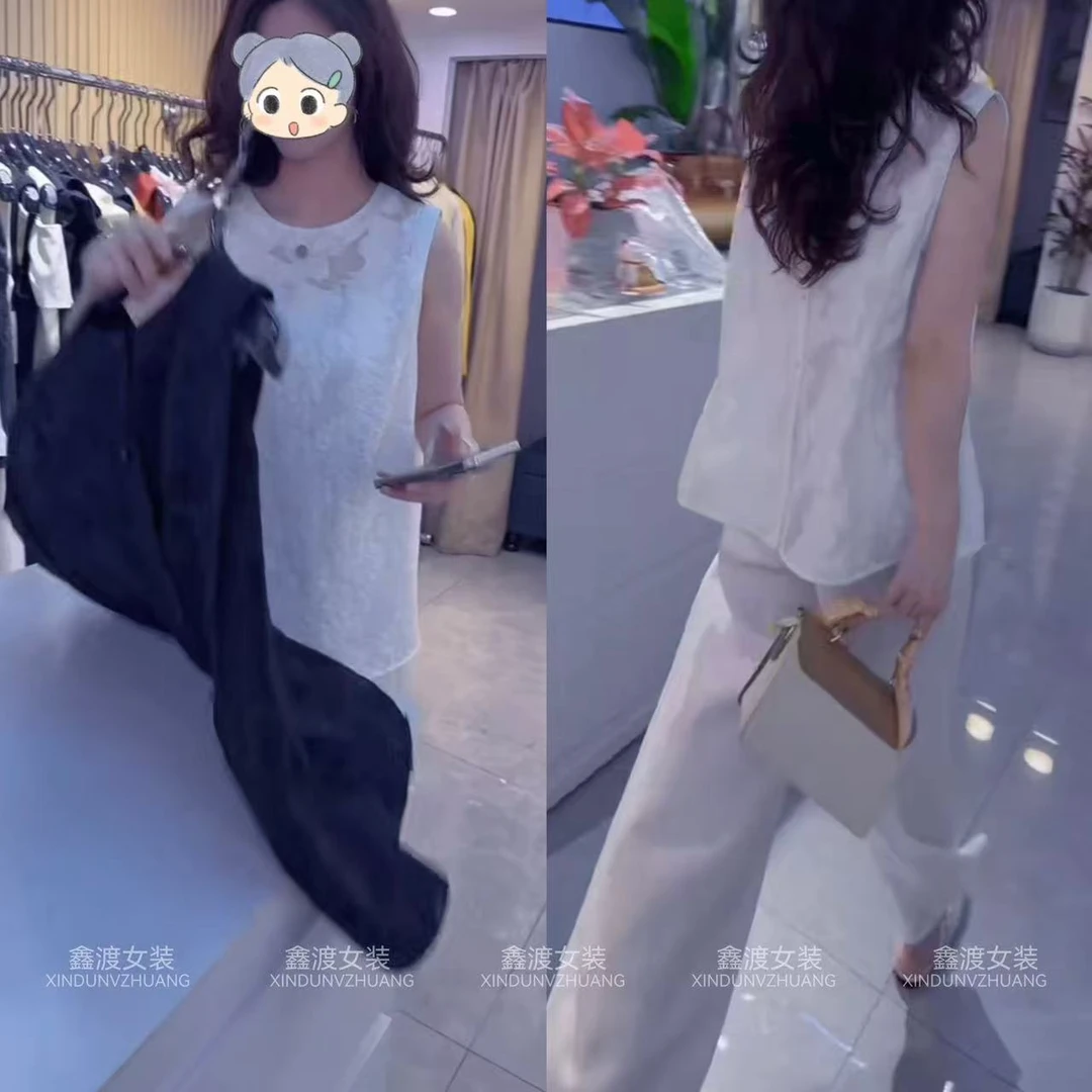 2025夏季新款时尚显瘦气质女士网红洋气三件套百搭款D21477