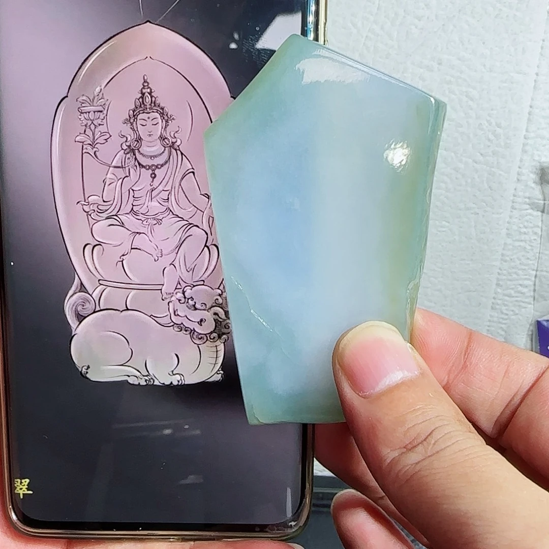 未镶嵌定制翡翠缅甸天然A货翡翠包老师工艺