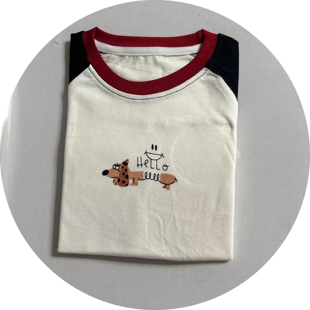 米多儿童长袖T恤