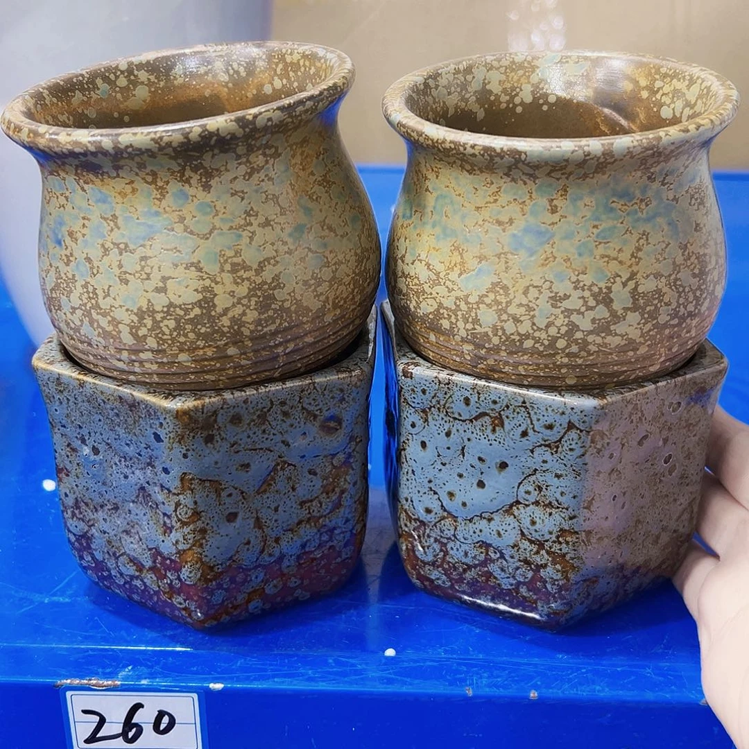 外贸尾单陶瓷花盆凑单10米包邮