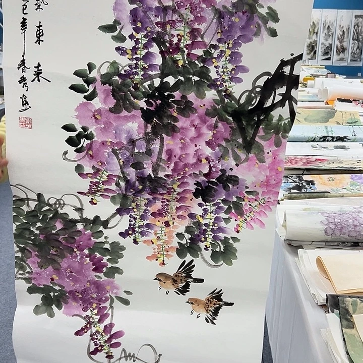 国画纯手绘作品图