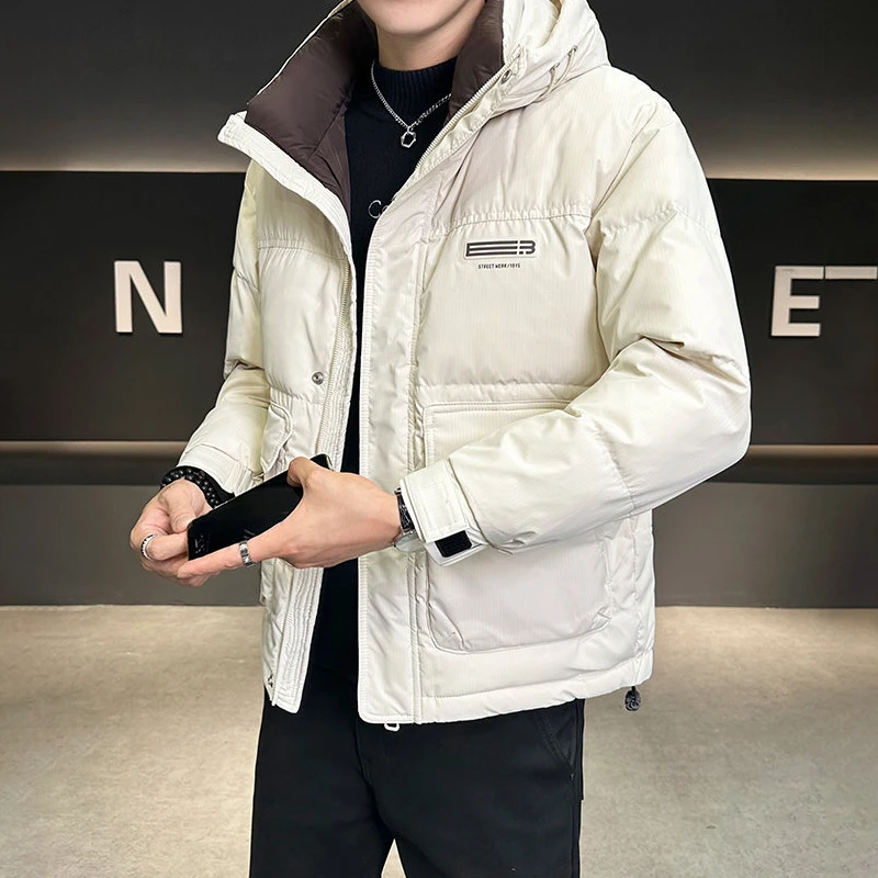 6621 冬季滑雪保暖锁温修身男士时尚潮流休闲潮流帅气断码棉外套