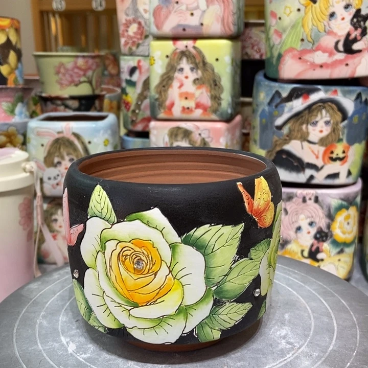 景德镇艺术手绘作品