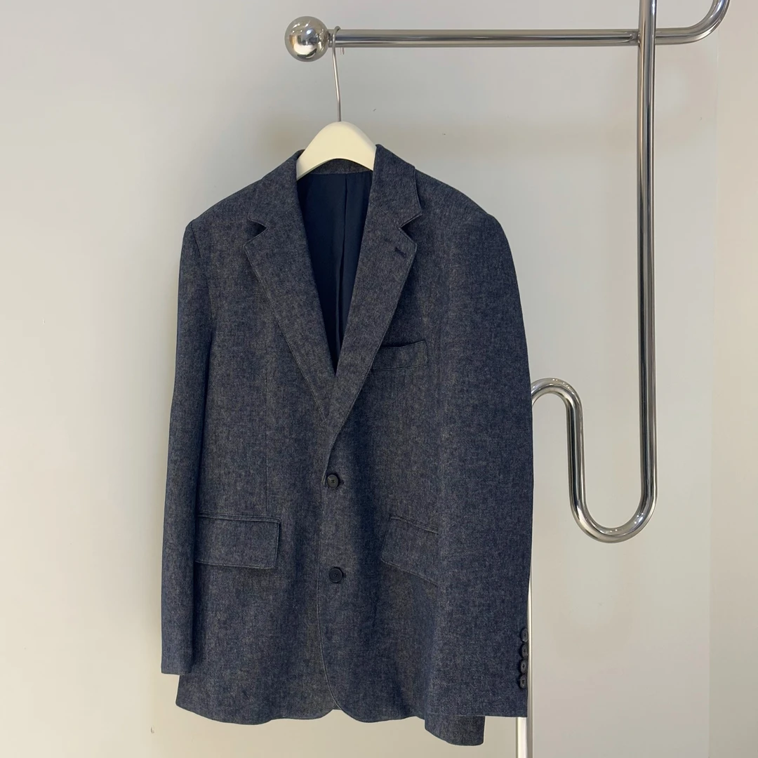 【塔鹿蕾】25年春季新款休闲复古气质韩版西装上衣AAA41