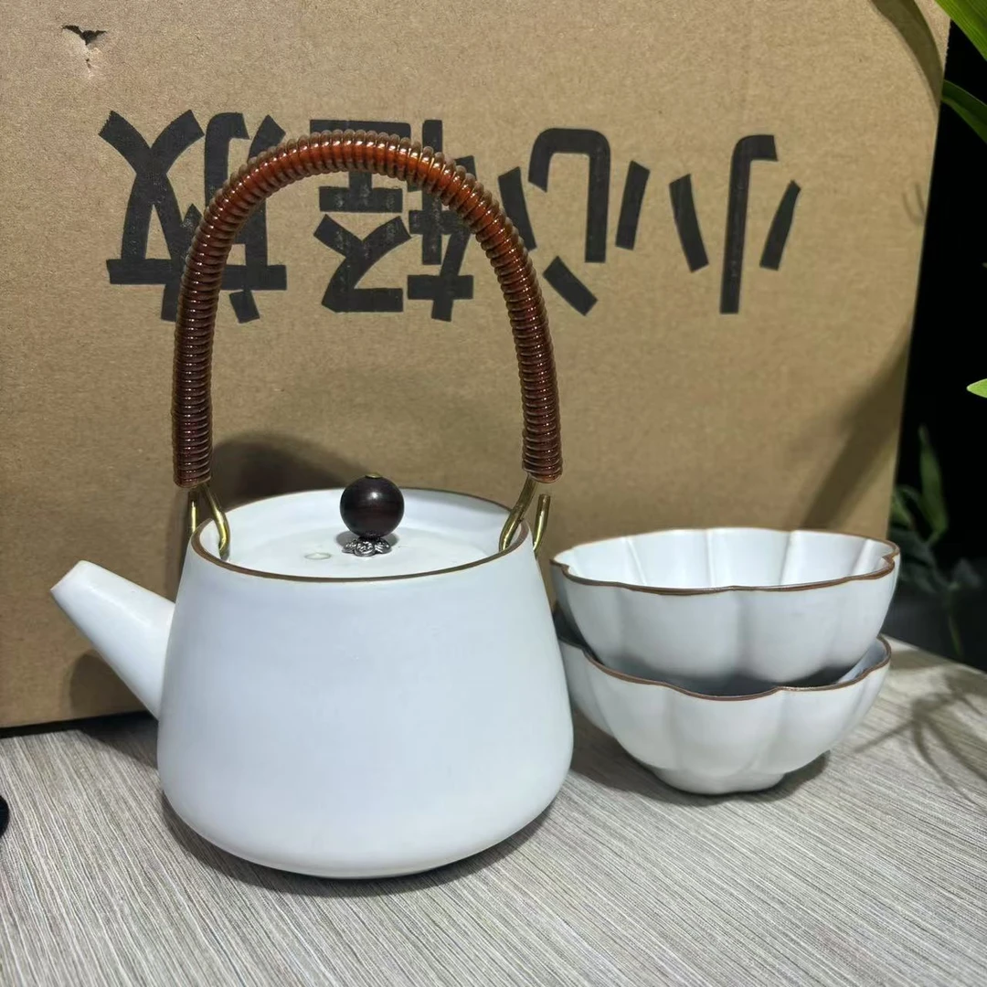 【中国邮政专属链接】提梁壶带俩杯j304