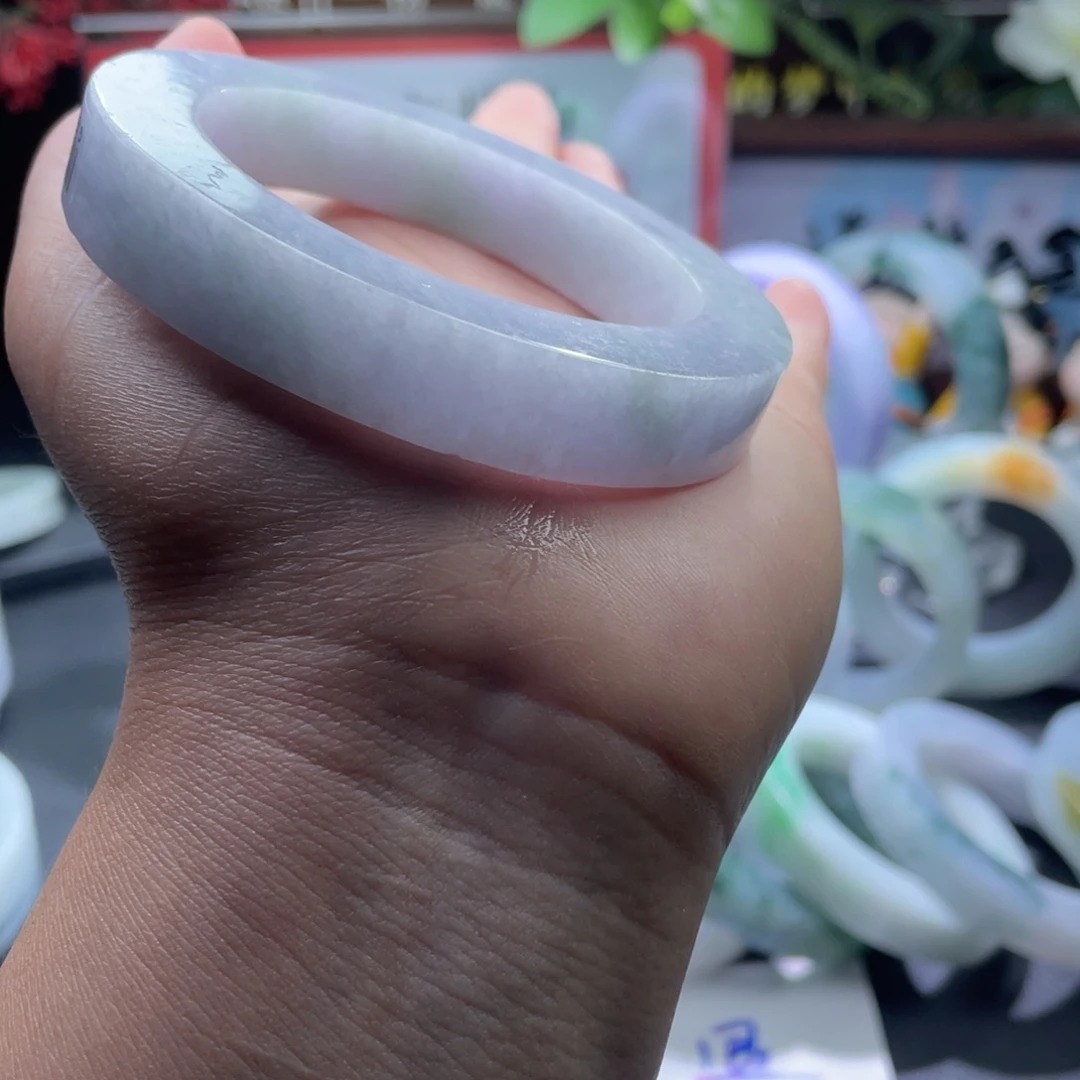 路***乙定制翡翠未镶嵌正圈