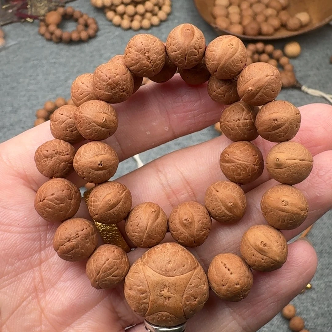 凤眼菩提吊坠10.5实心手持