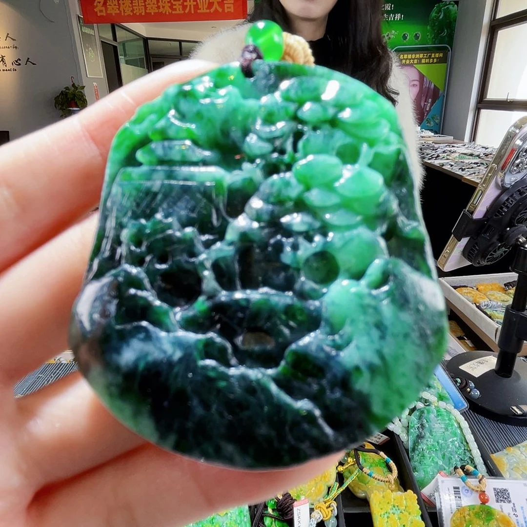 颈饰未镶嵌翡翠翡翠