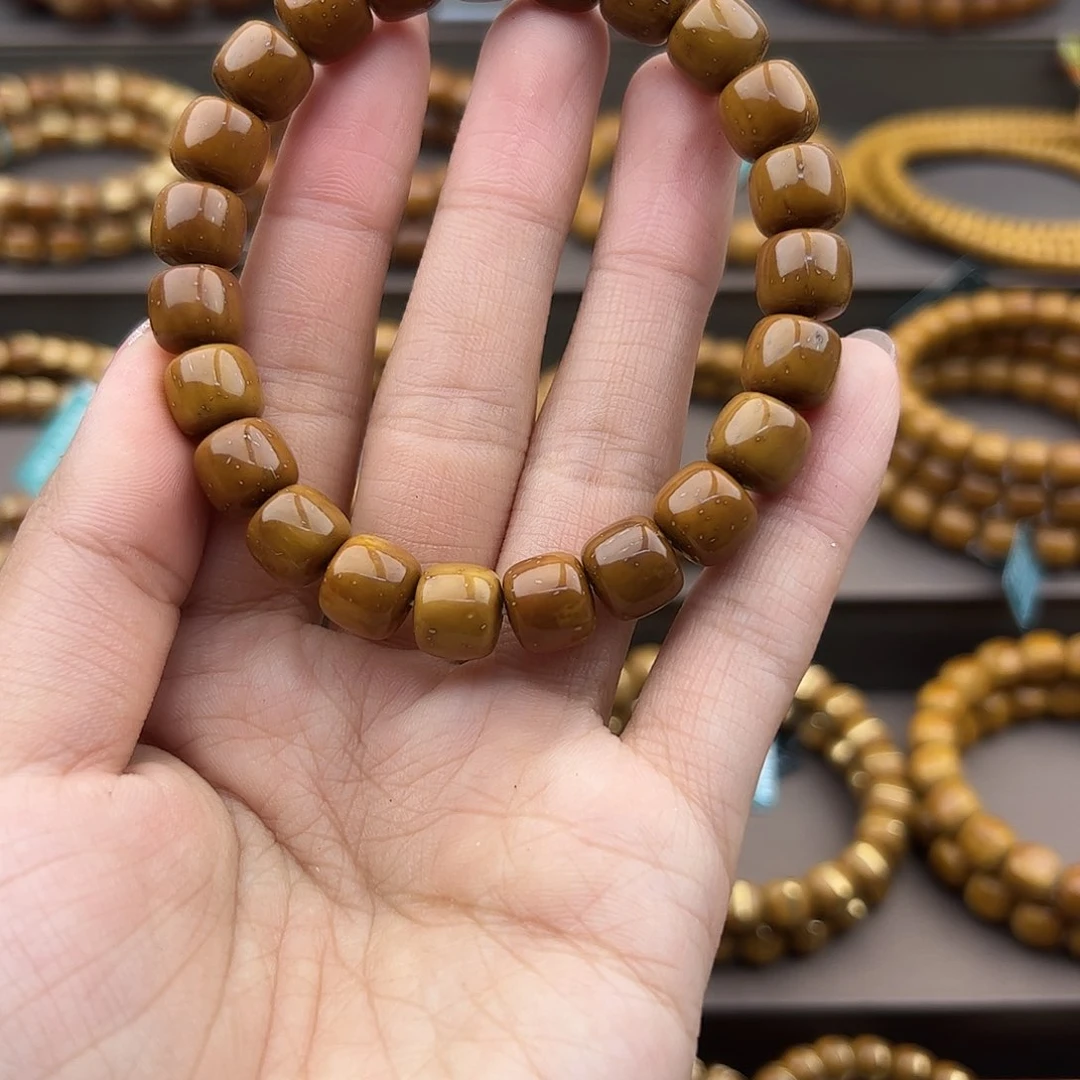 紫金鼠手串报**歌10实心老行微瑕