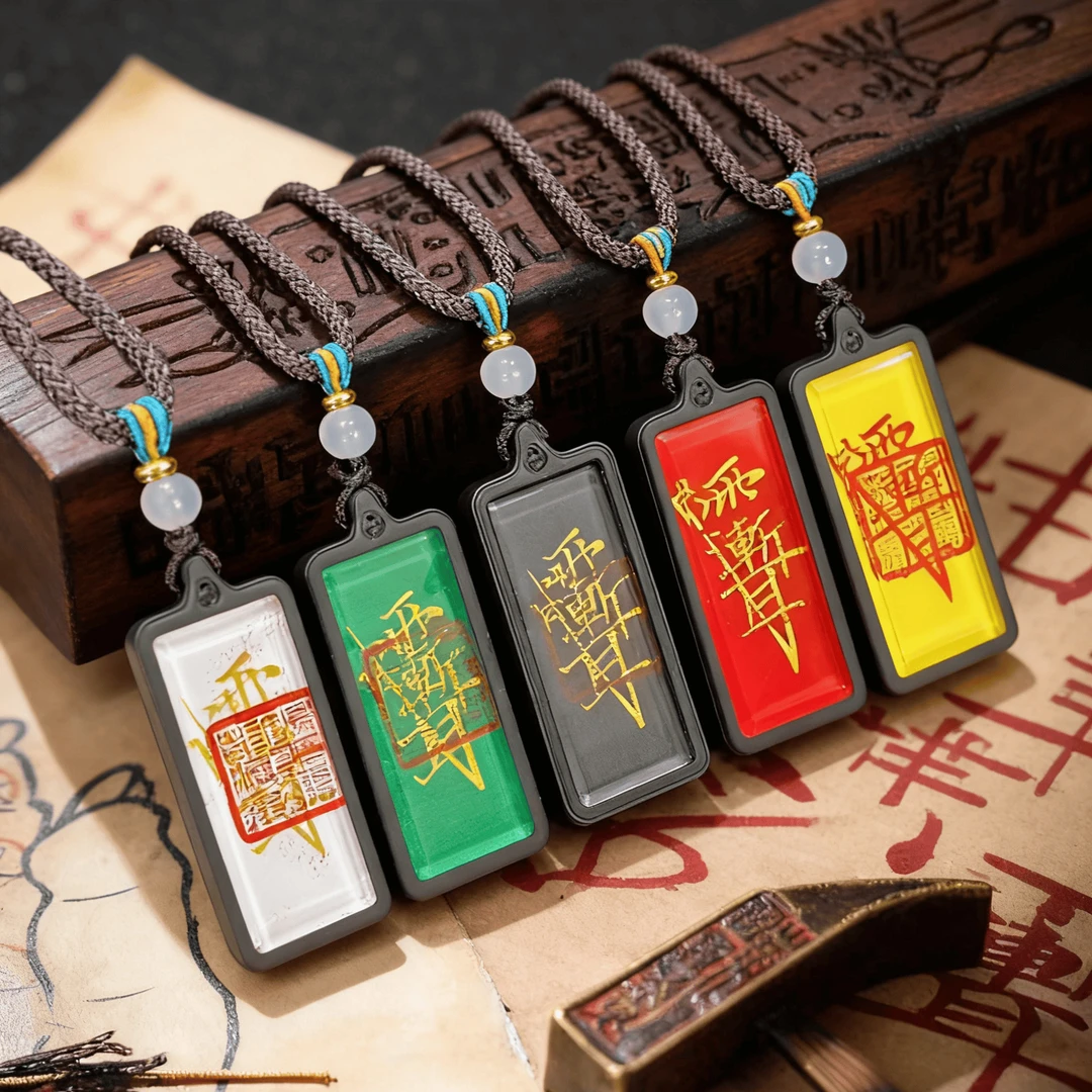 雷击枣木师傅手绘紫薇百搭讳