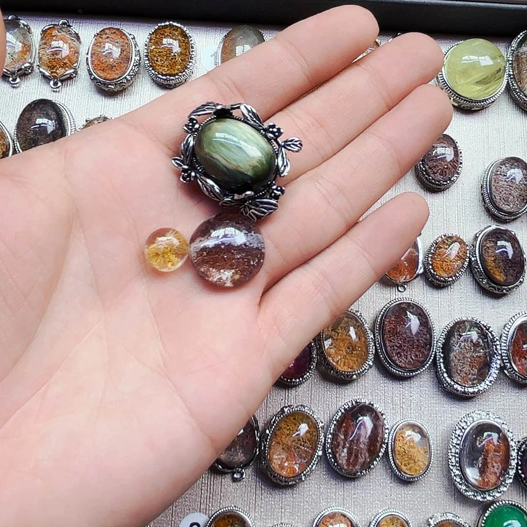 紫晶颈饰银S800镀金镶嵌要****羊