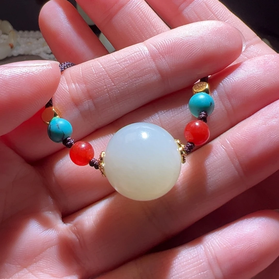 和田玉未镶嵌颈饰L*e