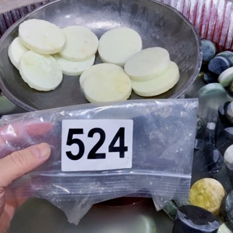 【闪购商品】蛇纹石玉珠宝半成品未镶嵌