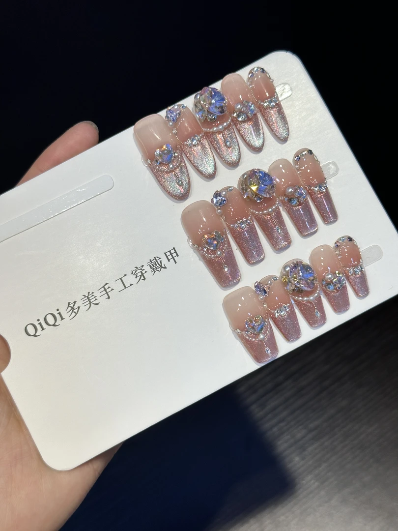 【琉璃糖纸】——纯手工穿戴甲