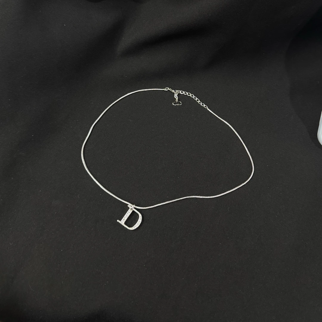 99新 DIOR/迪奥 乱乱子中古汉堡/项链/17524623