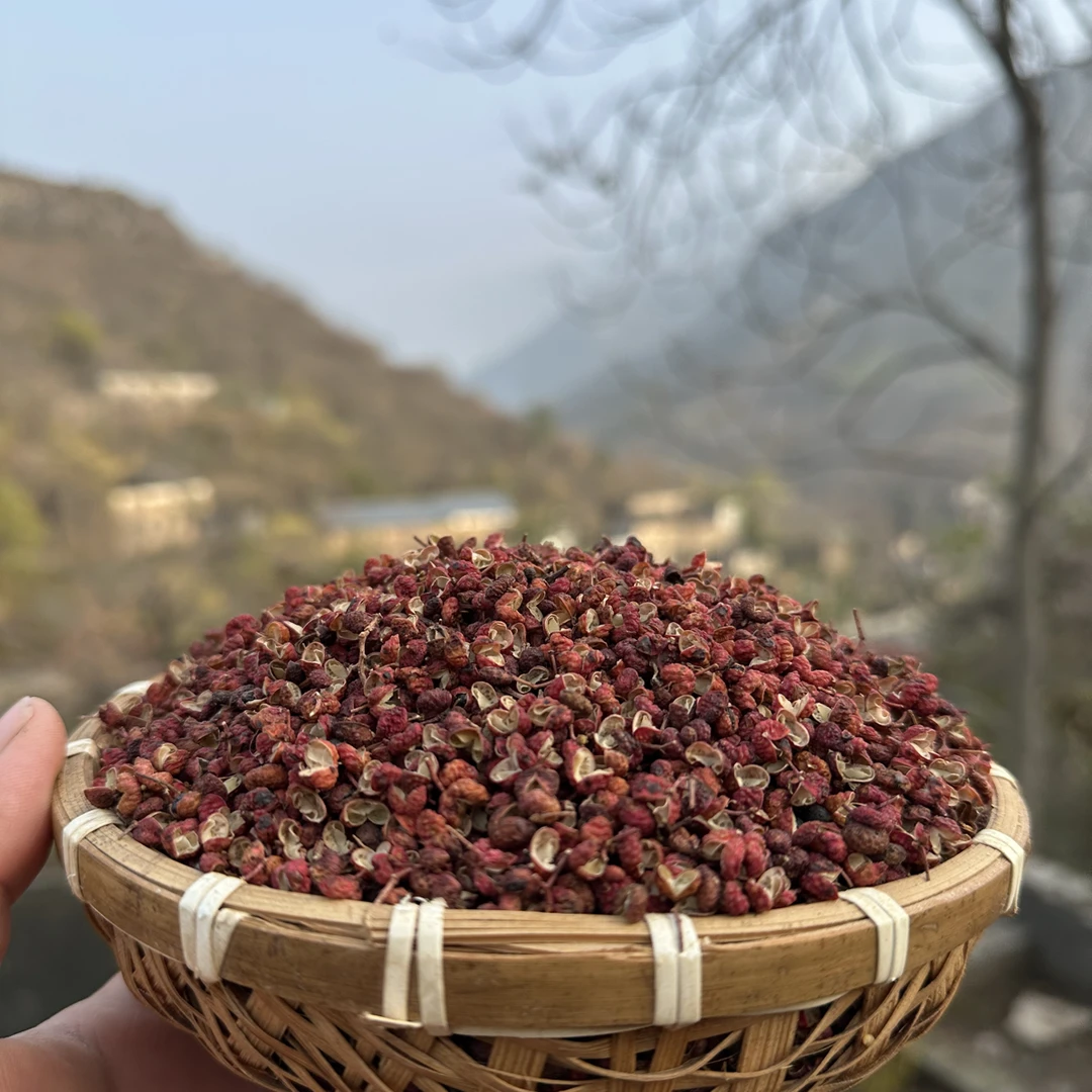 太行山特产大红袍花椒农户家精挑细选