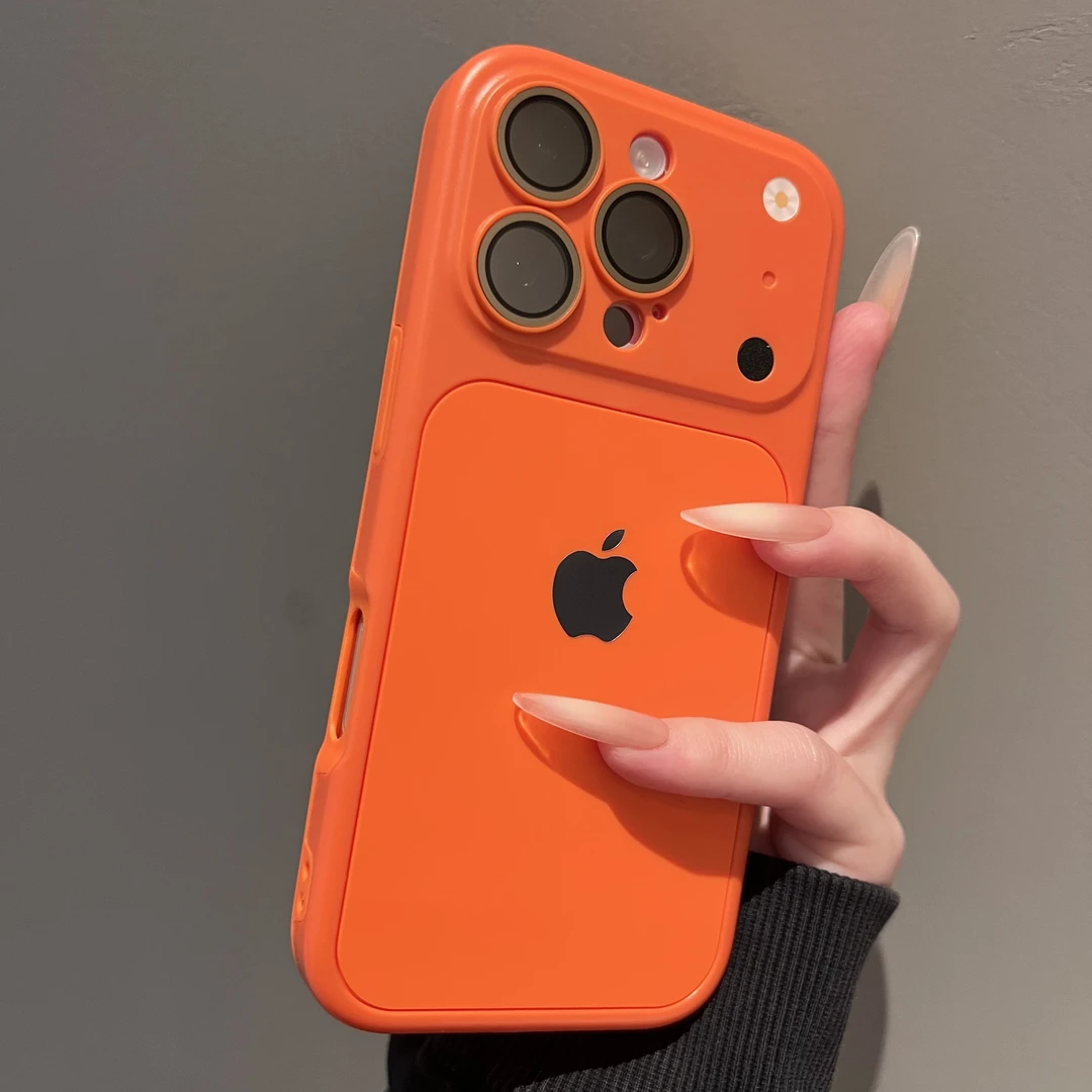 星宇橙秒变17二合一手机壳适用iPhone17ProMax磨砂苹果16Pro女15