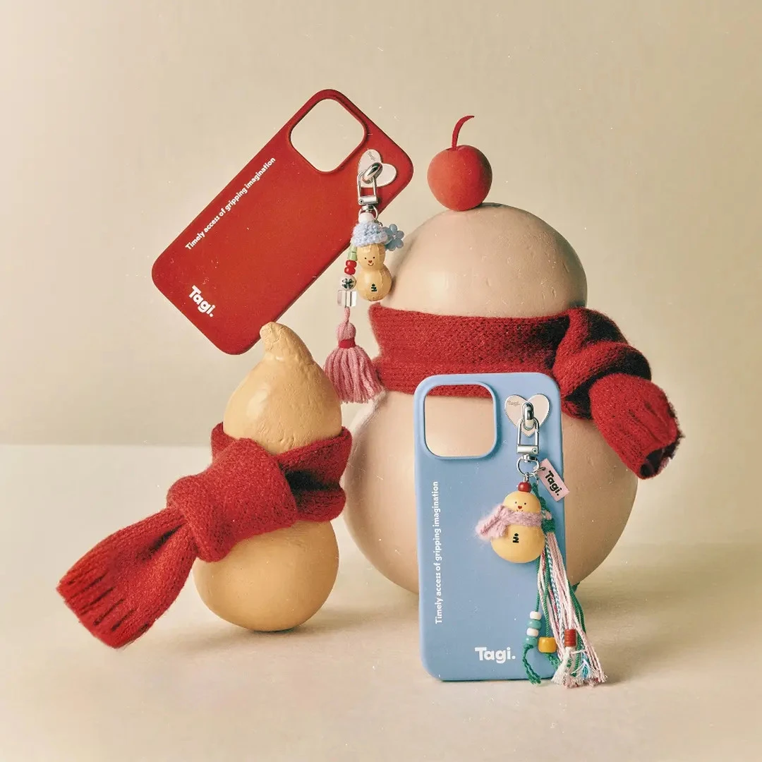 葫芦福磁吸花生手机壳手办创意潮流手办