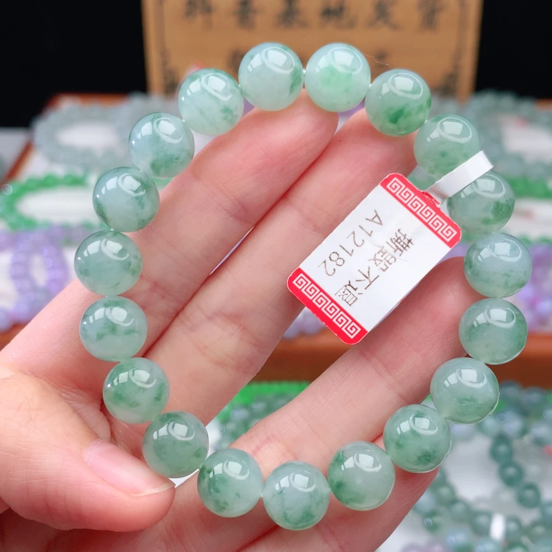 翡翠手链未镶嵌翡翠10mm