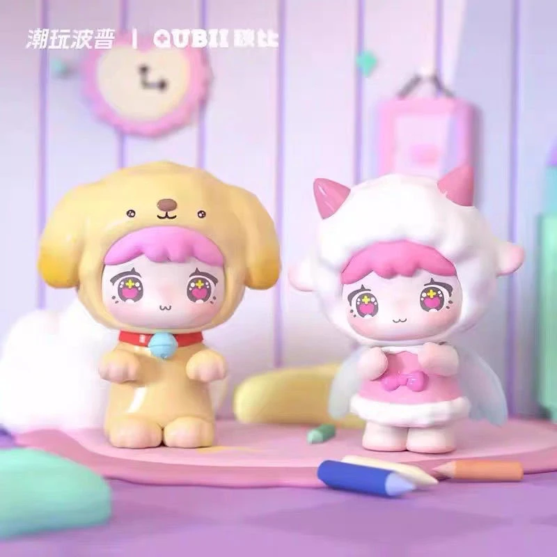 （帮拆)皮蛋潮玩拆一颗看后四位系列盲盒摆件