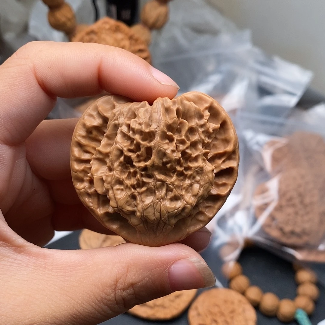 勿***扰吊坠文玩核桃桃心