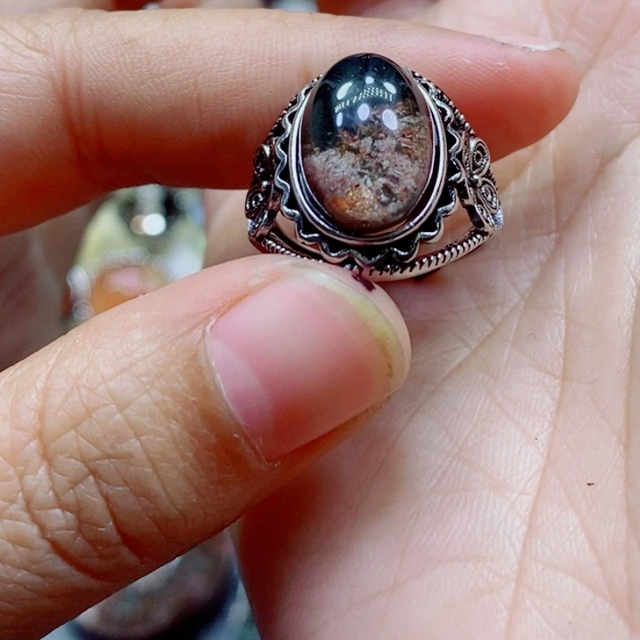 水晶戒指未镶嵌水晶