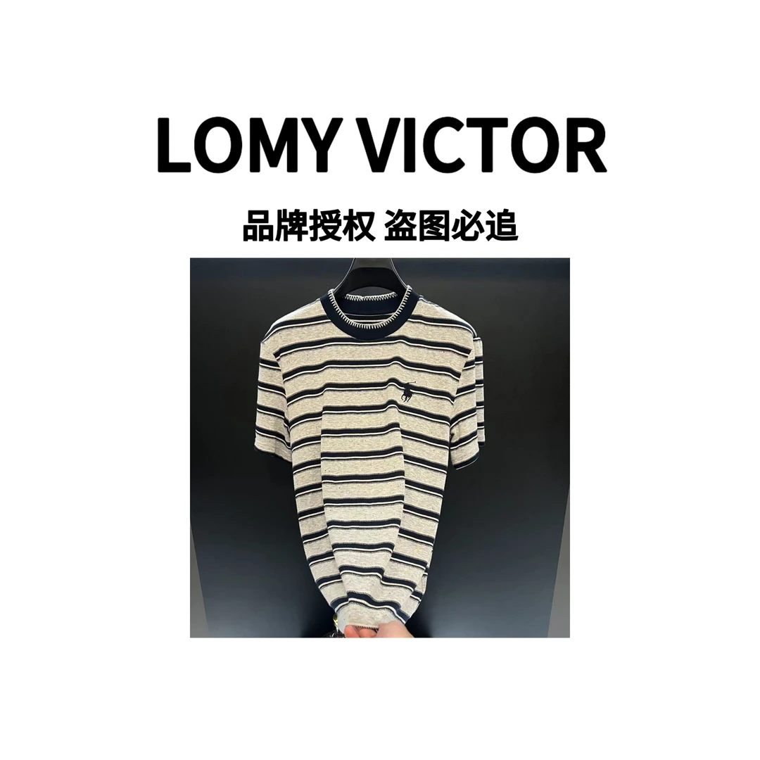 LOMY VICTOR欧洲站顶奢夏季新品T恤NZN1571