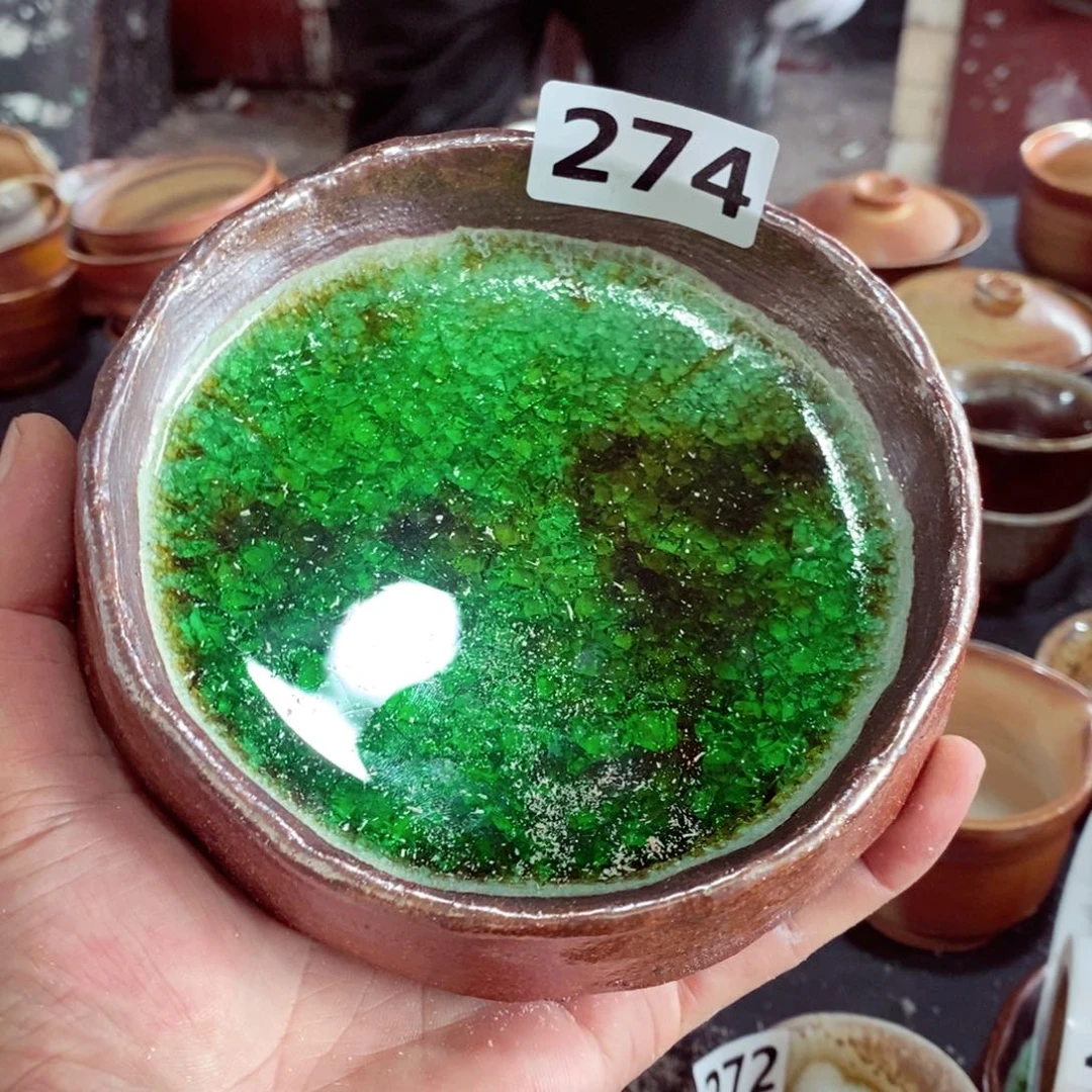 柴烧茶具陶瓷杯子